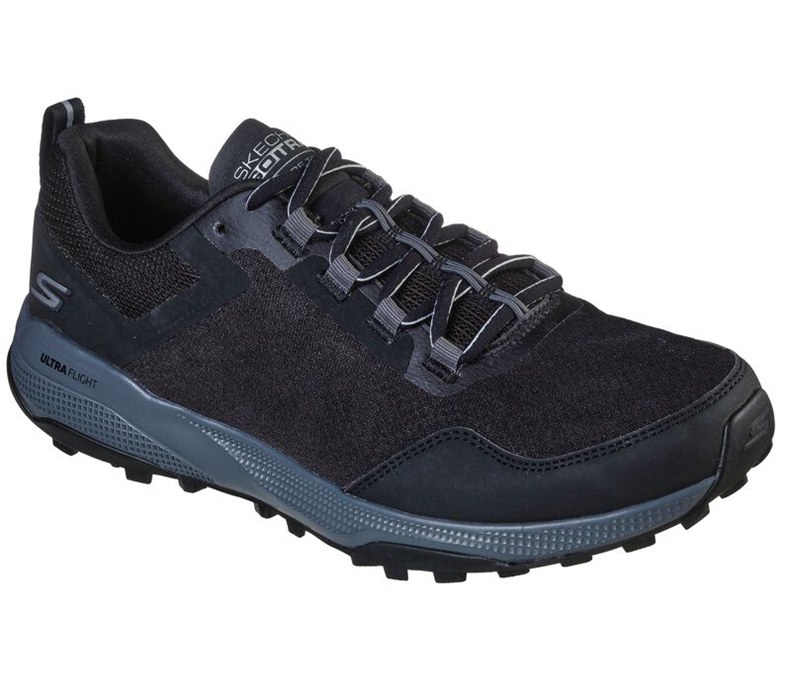 Skechers Herr Svarta/Grå Sneakers - Gorun Pure Trail - Sverige (JECAD-6945)